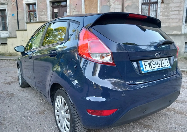 Ford Fiesta cena 21900 przebieg: 169000, rok produkcji 2013 z Wschowa małe 254